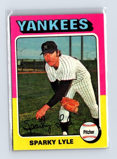 1975 Topps Baseball - SET BREAK - #485 Sparky Lyle