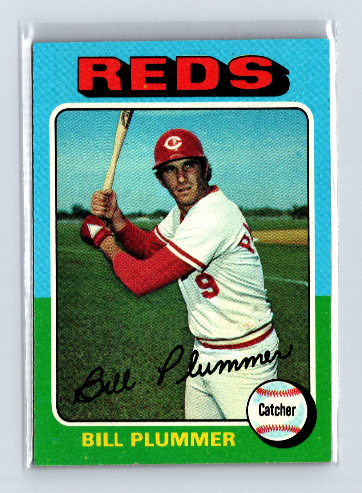 1975 Topps Baseball - SET BREAK - #656 Bill Plummer