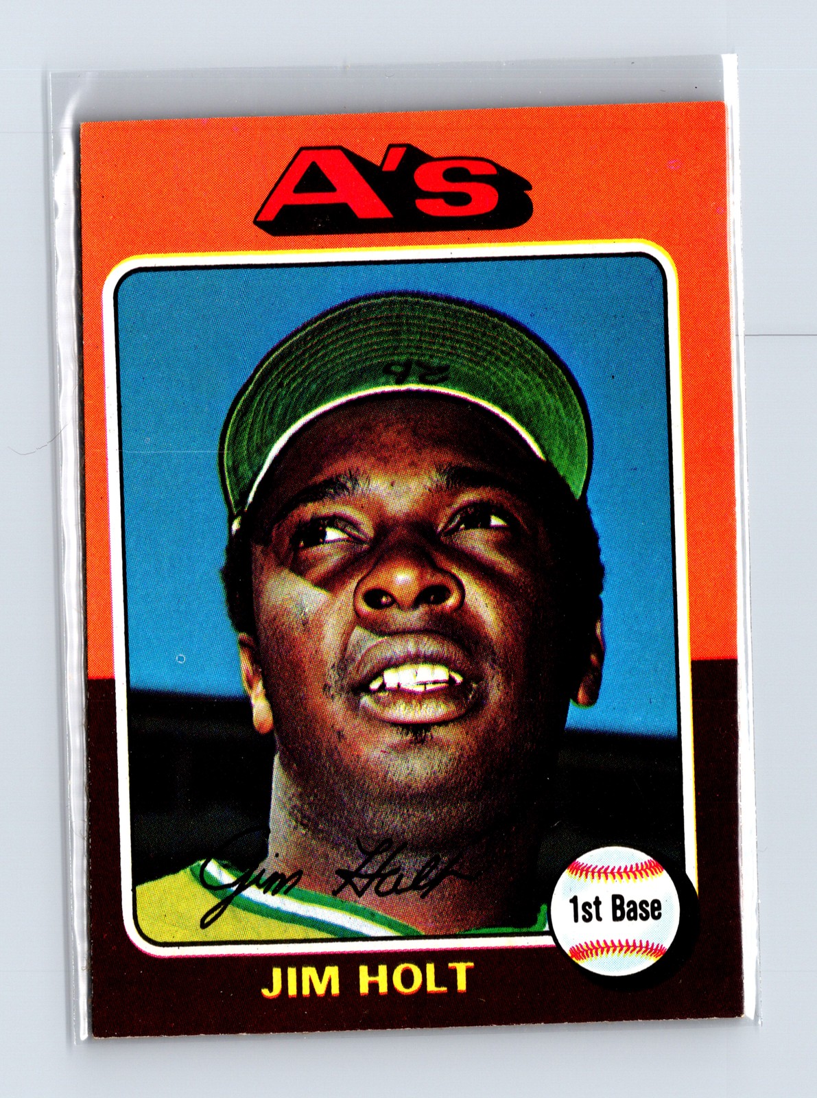 1975 Topps Baseball - SET BREAK - #607 Jim Holt