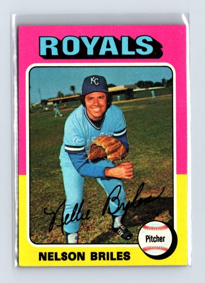 1975 Topps Baseball - SET BREAK - #495 Nelson Briles