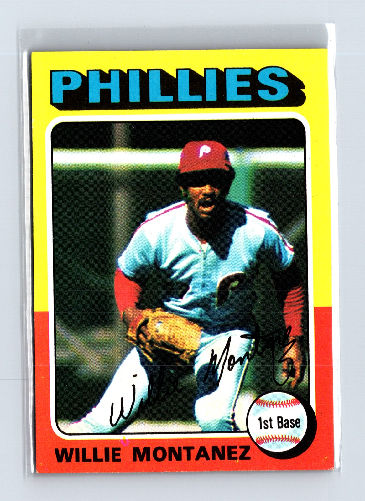 1975 Topps Baseball - SET BREAK - #162 Willie Montanez