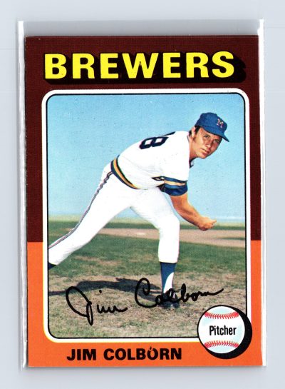 1975 Topps Baseball - SET BREAK - #305 Jim Colborn