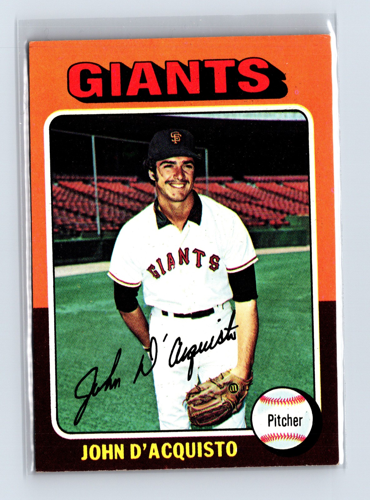 1975 Topps Baseball - SET BREAK - #372 John D'Acquisto