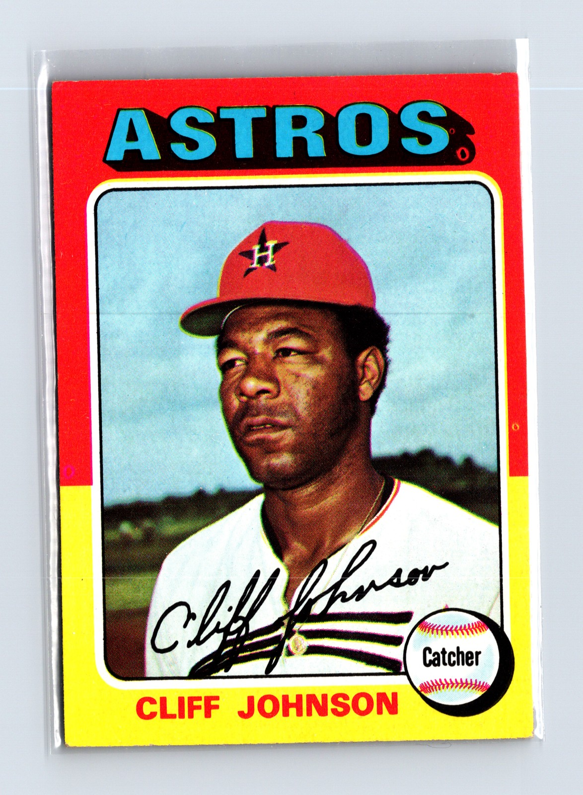 1975 Topps Baseball - SET BREAK - #143 Cliff Johnson (RC)