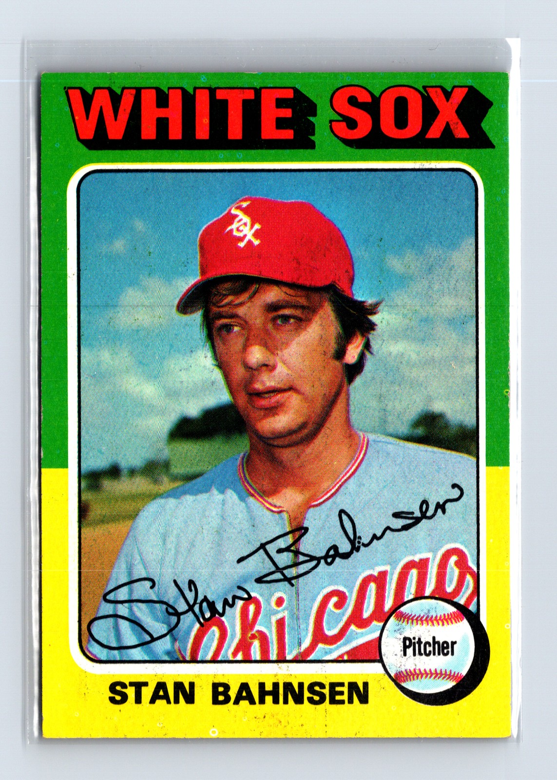 1975 Topps Baseball - SET BREAK - #161 Stan Bahnsen
