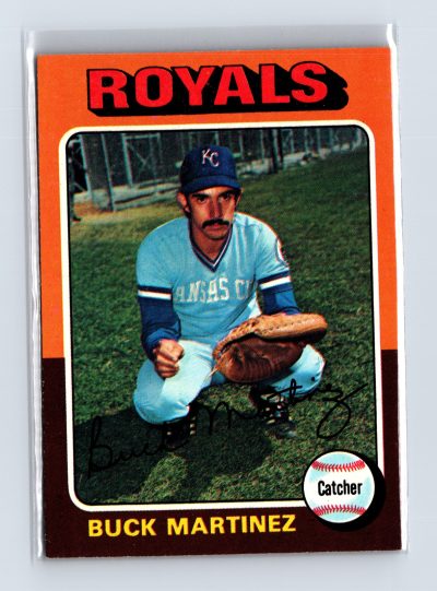 1975 Topps Baseball - SET BREAK - #314 Buck Martinez