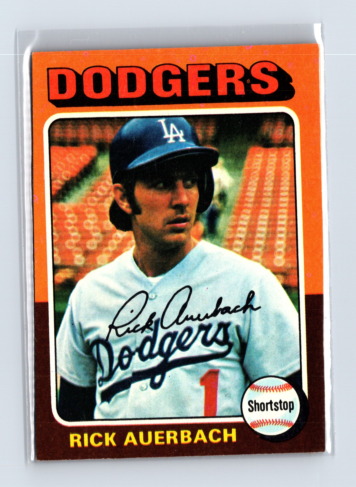 1975 Topps Baseball - SET BREAK - #588 Rick Auerbach