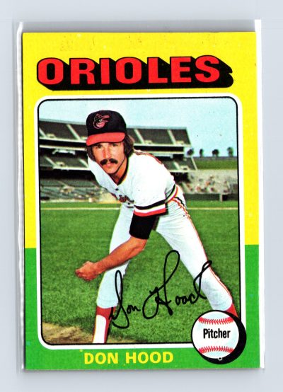 1975 Topps Baseball - SET BREAK - #516 Don Hood
