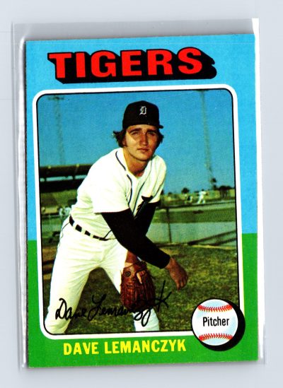 1975 Topps Baseball - SET BREAK - #571 Dave Lemanczyk (RC)
