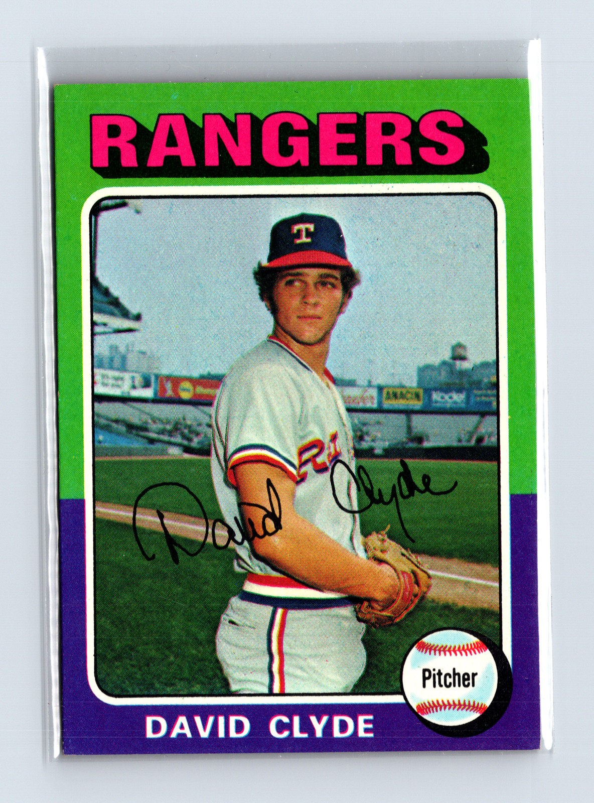 1975 Topps Baseball - SET BREAK - #12 David Clyde