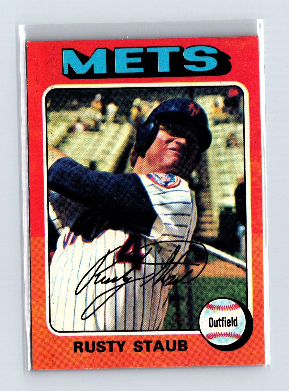 1975 Topps Baseball - SET BREAK - #90 Rusty Staub