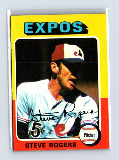 1975 Topps Baseball - SET BREAK - #173 Steve Rogers
