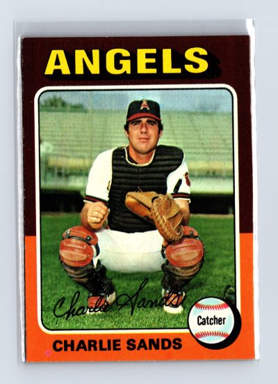 1975 Topps Baseball - SET BREAK - #548 Charlie Sands