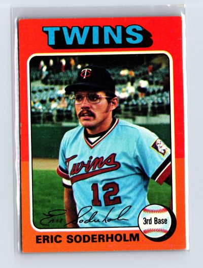 1975 Topps Baseball - SET BREAK - #54 Eric Soderholm