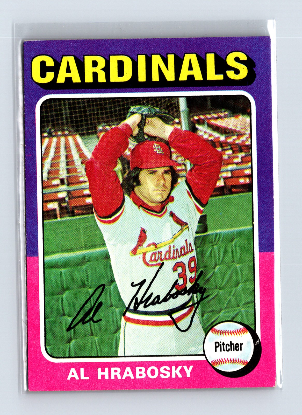 1975 Topps Baseball - SET BREAK - #122 Al Hrabosky