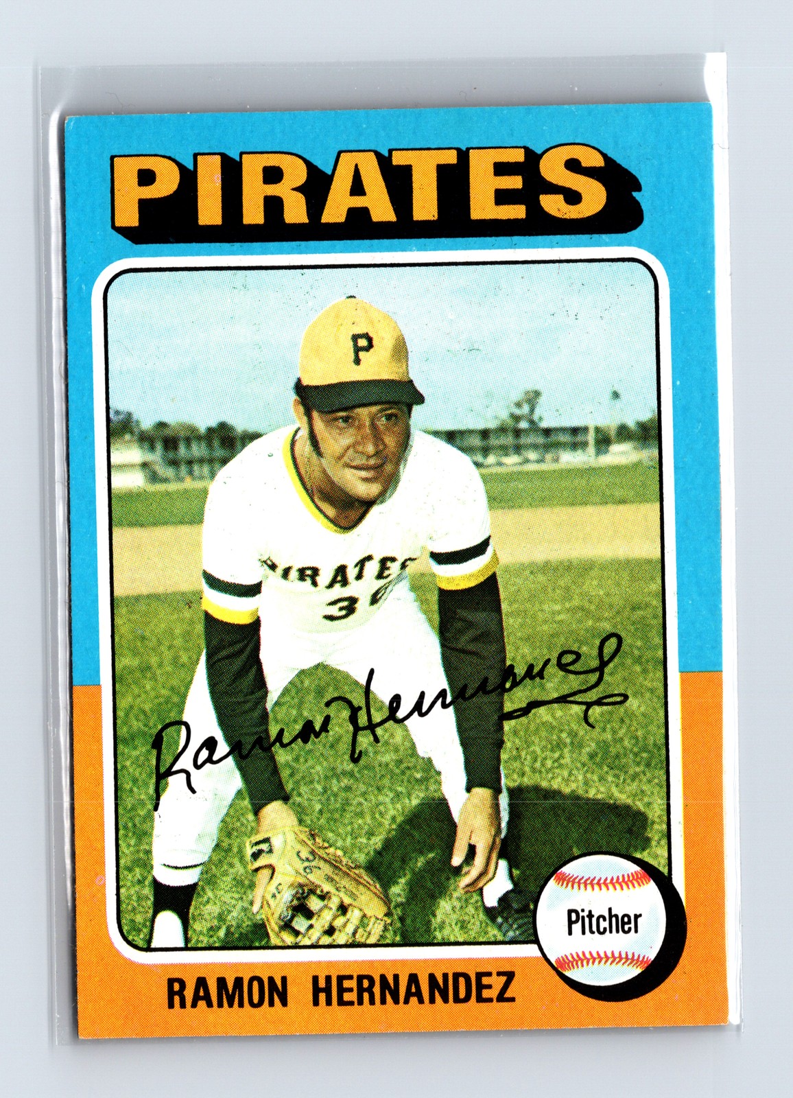 1975 Topps Baseball - SET BREAK - #224 Ramon Hernandez
