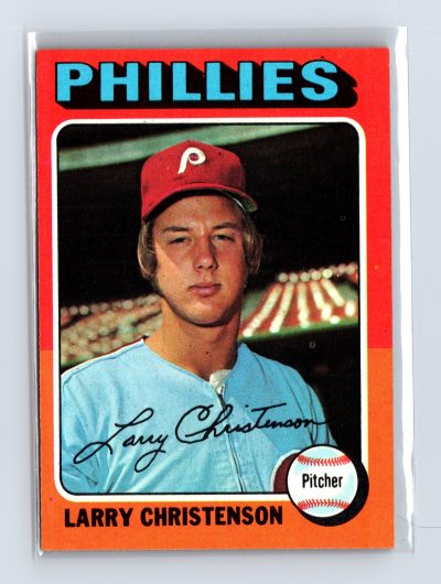 1975 Topps Baseball - SET BREAK - #551 Larry Christenson