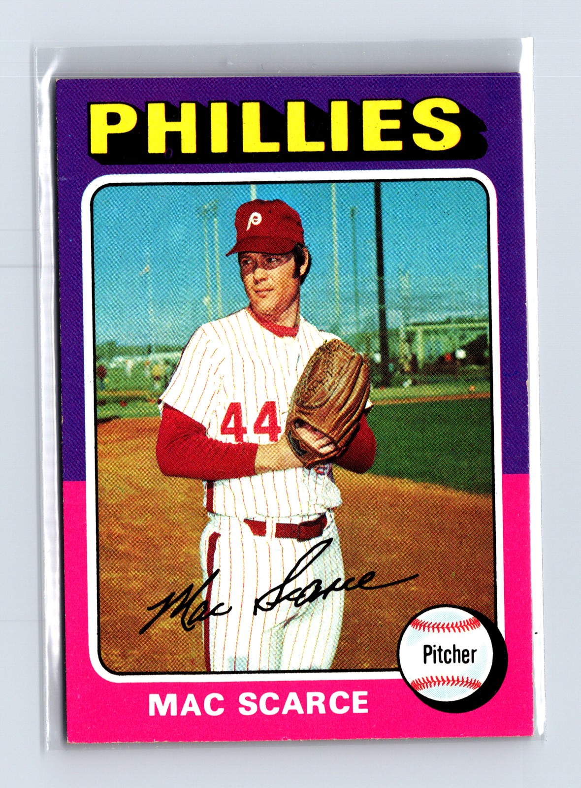 1975 Topps Baseball - SET BREAK - #527 Mac Scarce