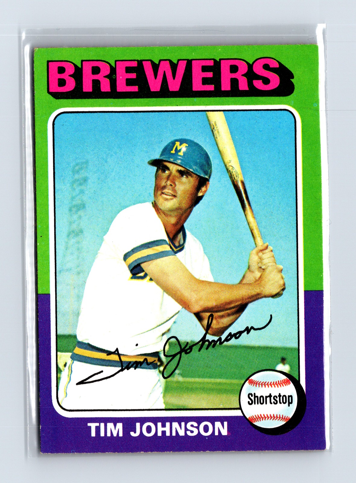 1975 Topps Baseball - SET BREAK - #556 Tim Johnson