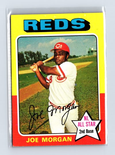 1975 Topps Baseball - SET BREAK - #180 Joe Morgan (HOF)