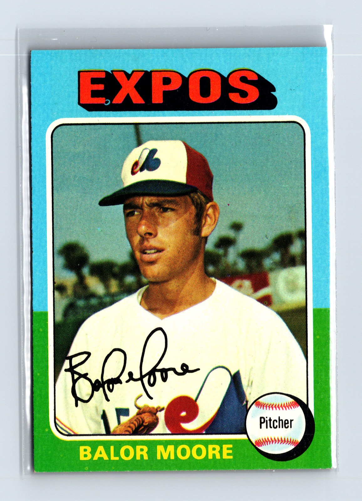 1975 Topps Baseball - SET BREAK - #592 Balor Moore