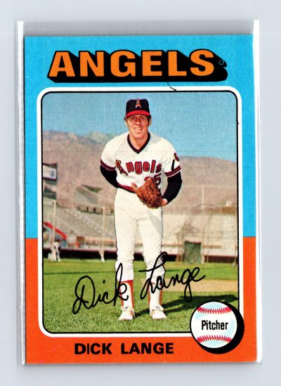 1975 Topps Baseball - SET BREAK - #114 Dick Lange