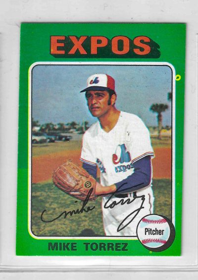 1975 Topps MINI Baseball - SET BREAK - Mike Torrez #254