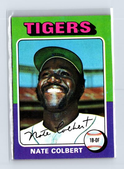 1975 Topps Baseball - SET BREAK - #599 Nate Colbert