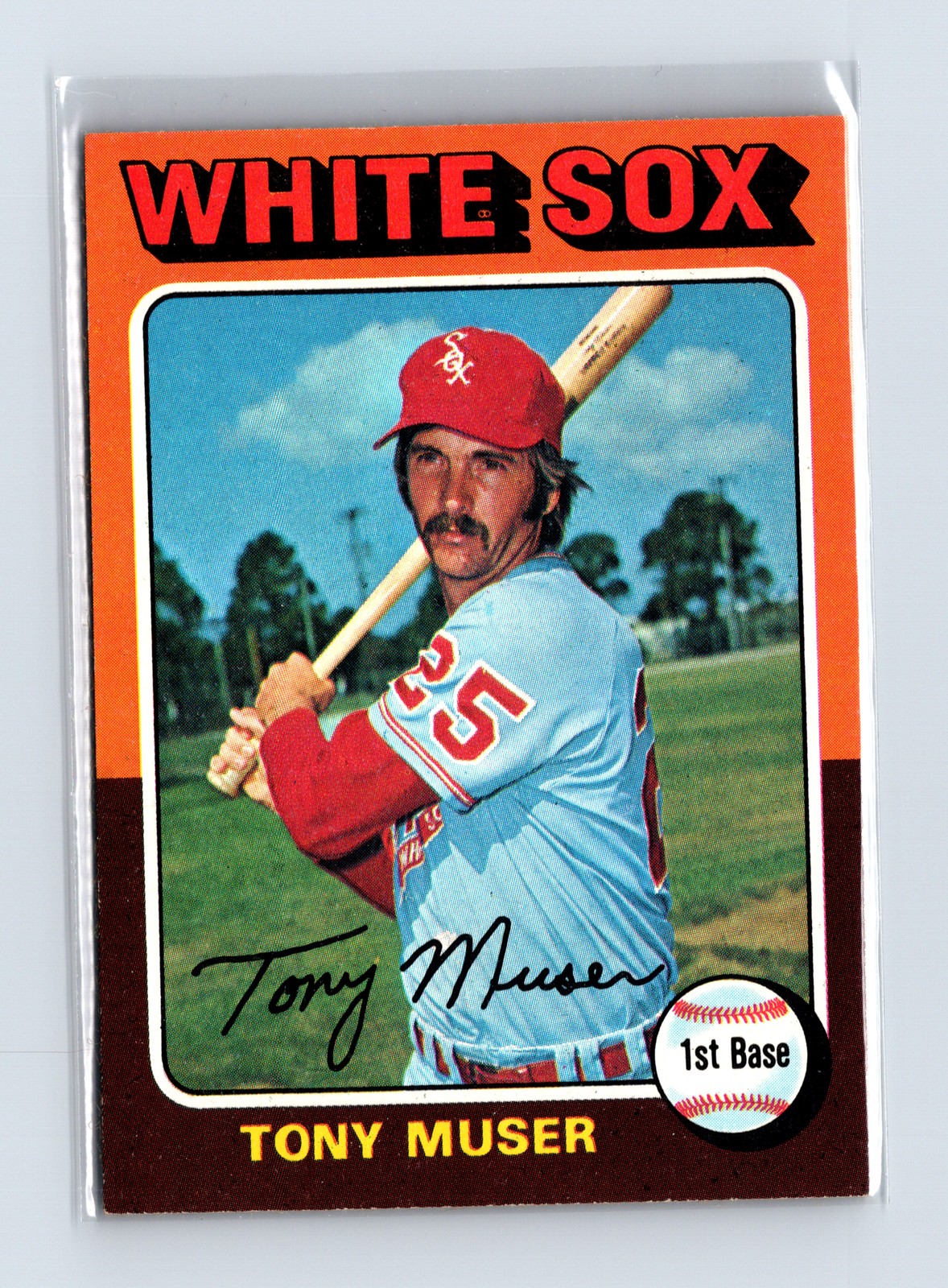 1975 Topps Baseball - SET BREAK - #348 Tony Muser