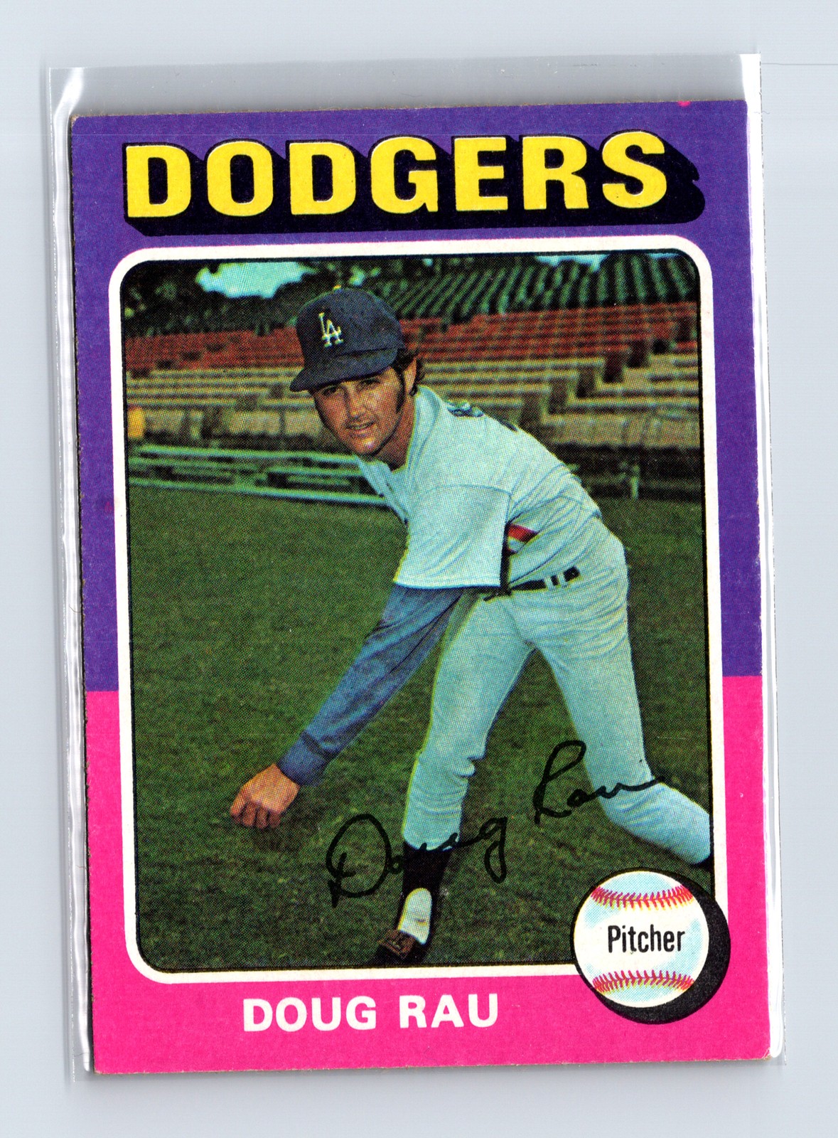 1975 Topps Baseball - SET BREAK - #269 Doug Rau