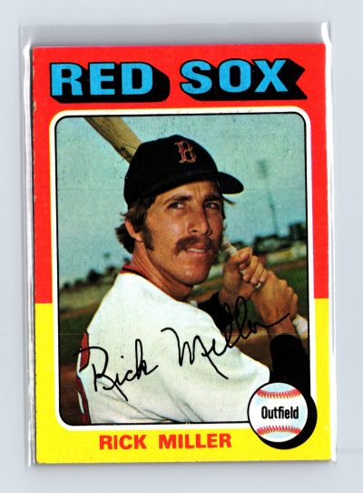 1975 Topps Baseball - SET BREAK - #103 Rick Miller