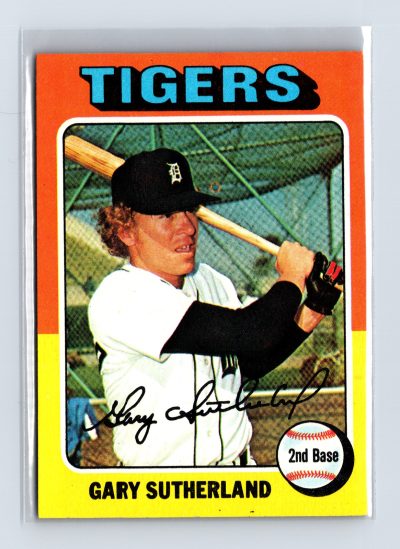 1975 Topps Baseball - SET BREAK - #522 Gary Sutherland