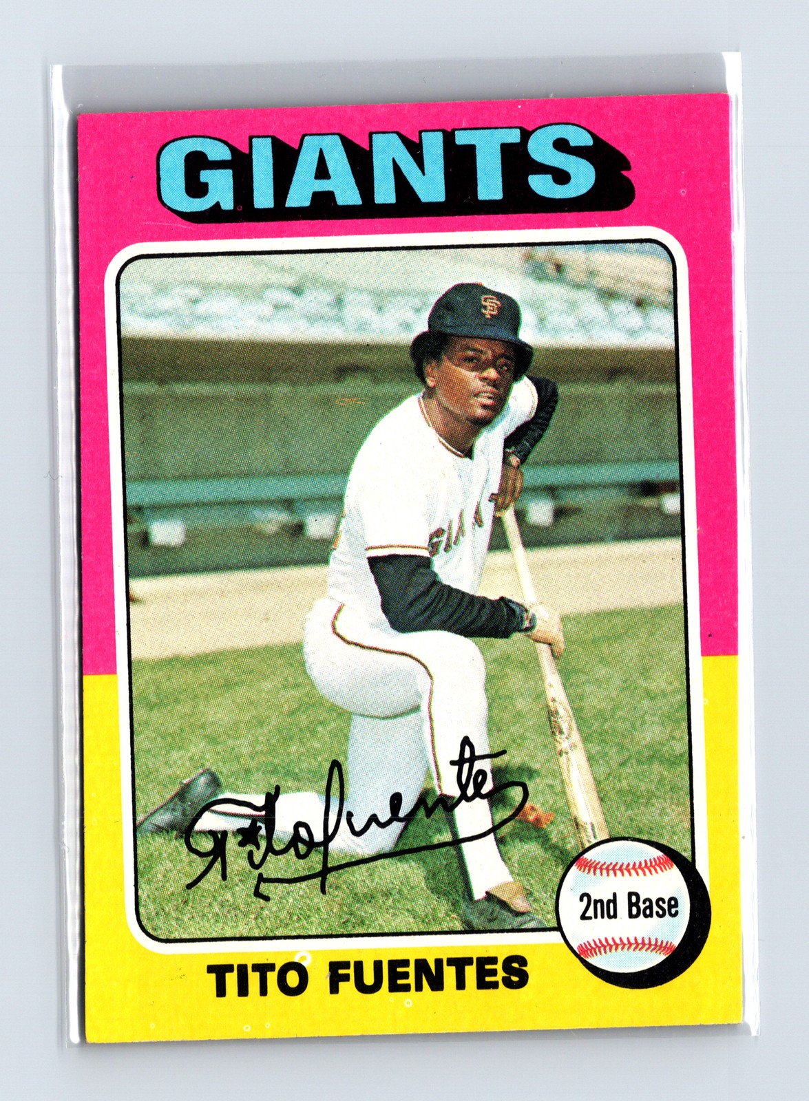 1975 Topps Baseball - SET BREAK - #425 Tito Fuentes