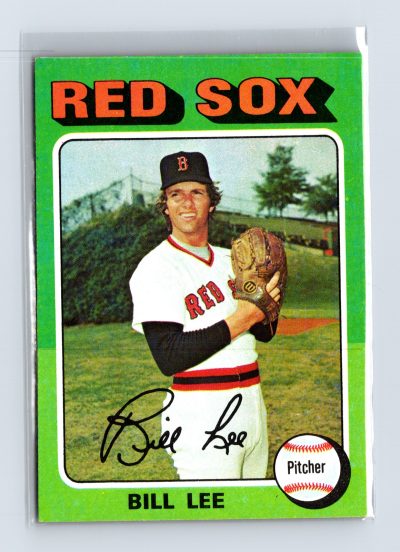 1975 Topps Baseball - SET BREAK - #128 Bill Lee