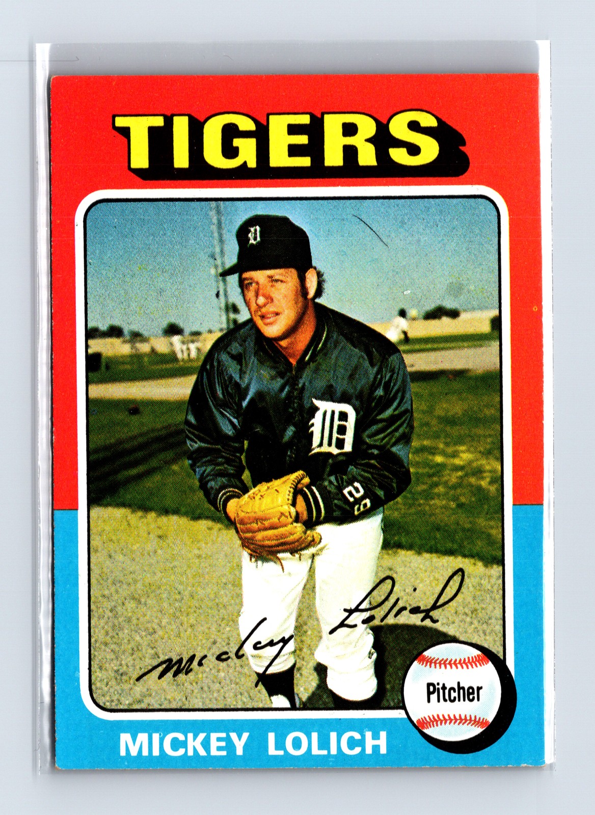 1975 Topps Baseball - SET BREAK - #245 Mickey Lolich