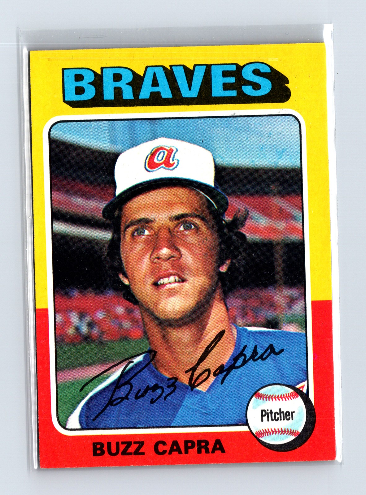 1975 Topps Baseball - SET BREAK - #105 Buzz Capra