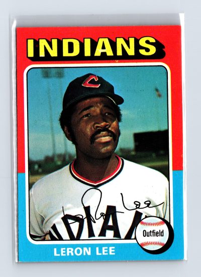 1975 Topps Baseball - SET BREAK - #506 Leron Lee
