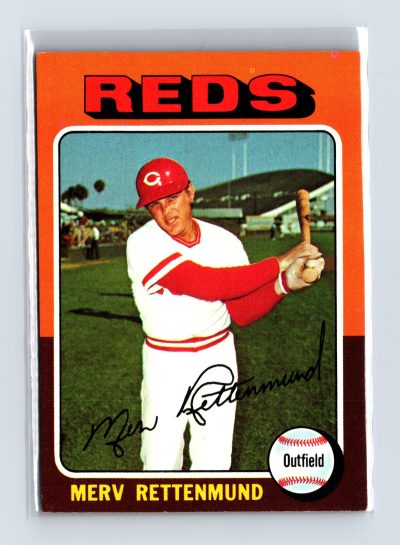 1975 Topps Baseball - SET BREAK - #369 Merv Rettenmund
