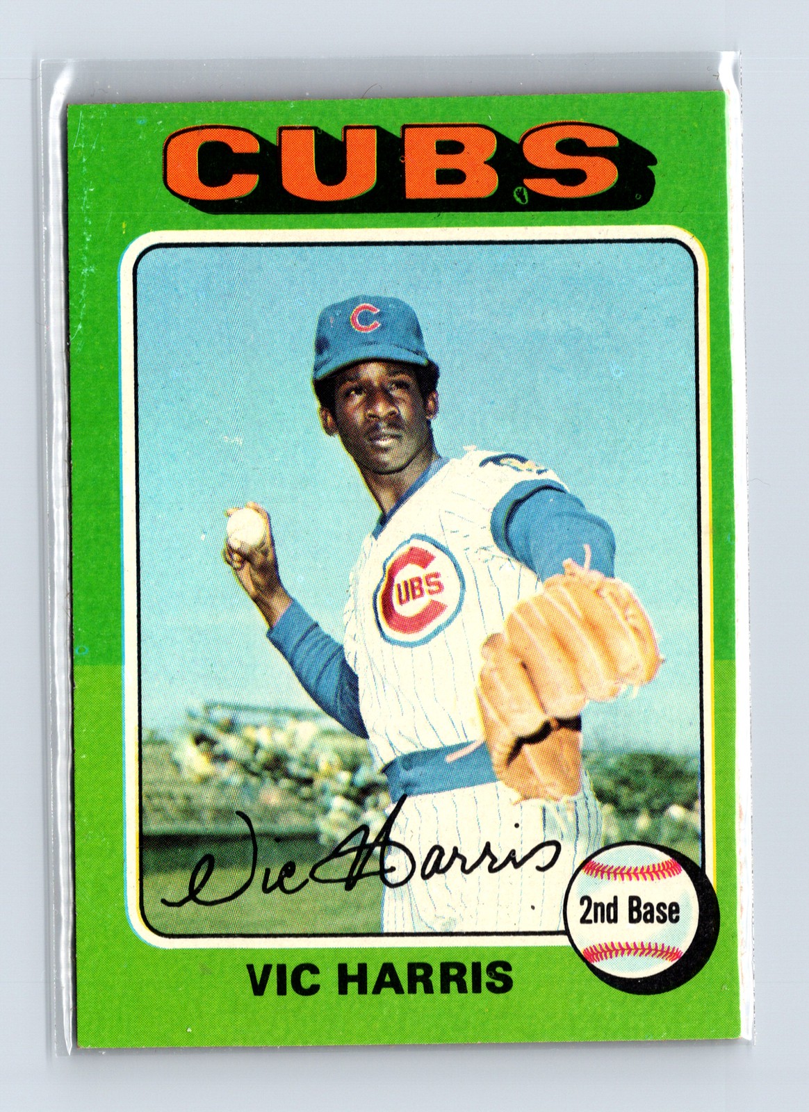 1975 Topps Baseball - SET BREAK - #658 Vic Harris