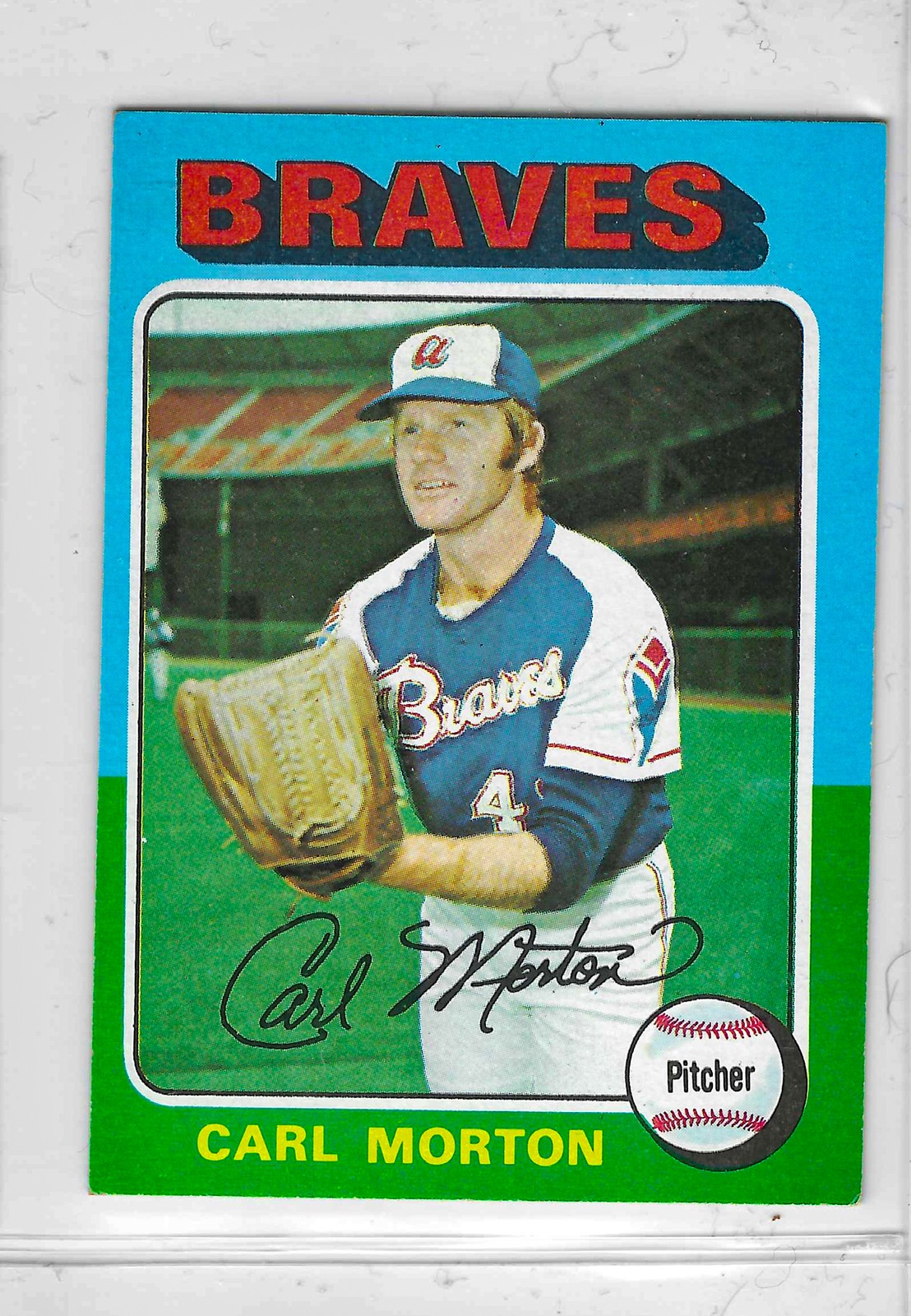 1975 Topps MINI Baseball - SET BREAK - Carl Morton #237