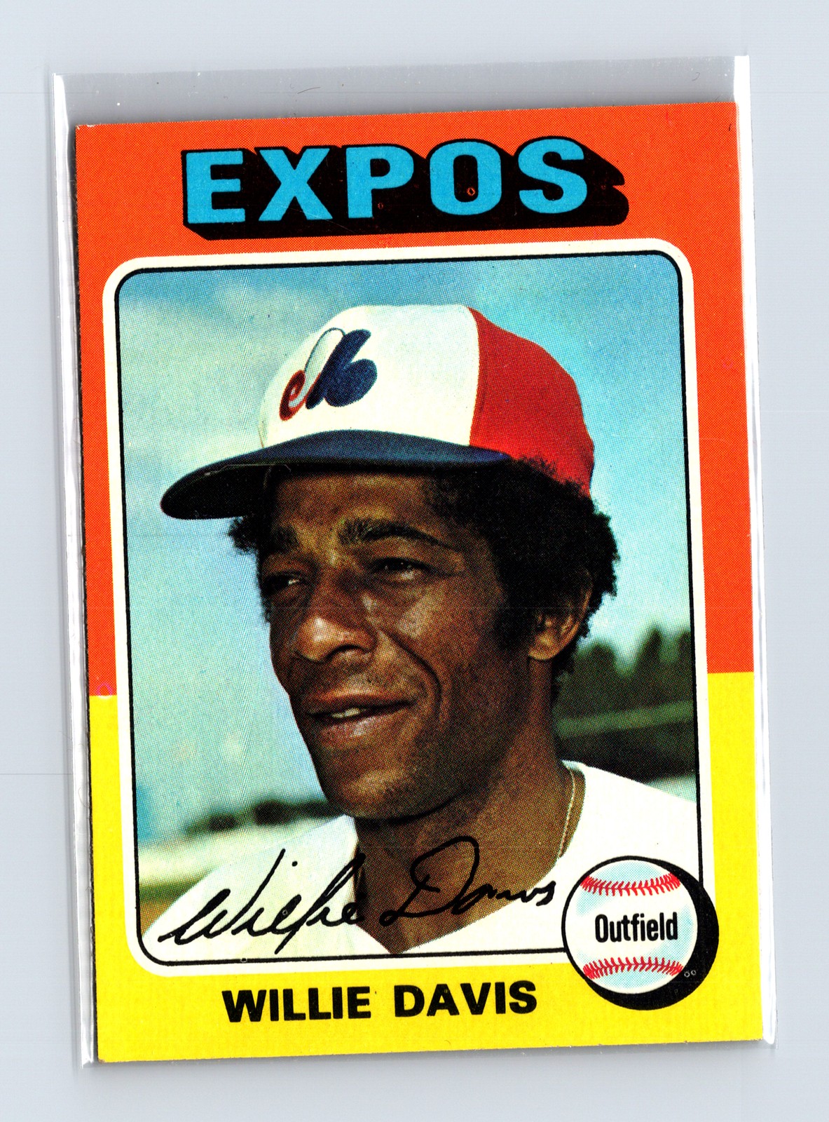1975 Topps Baseball - SET BREAK - #10 Willie Davis
