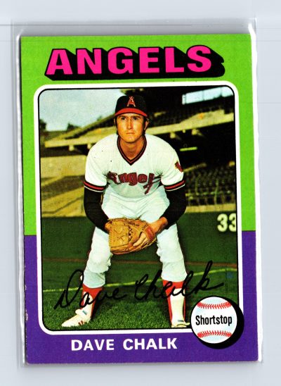 1975 Topps Baseball - SET BREAK - #64 Dave Chalk