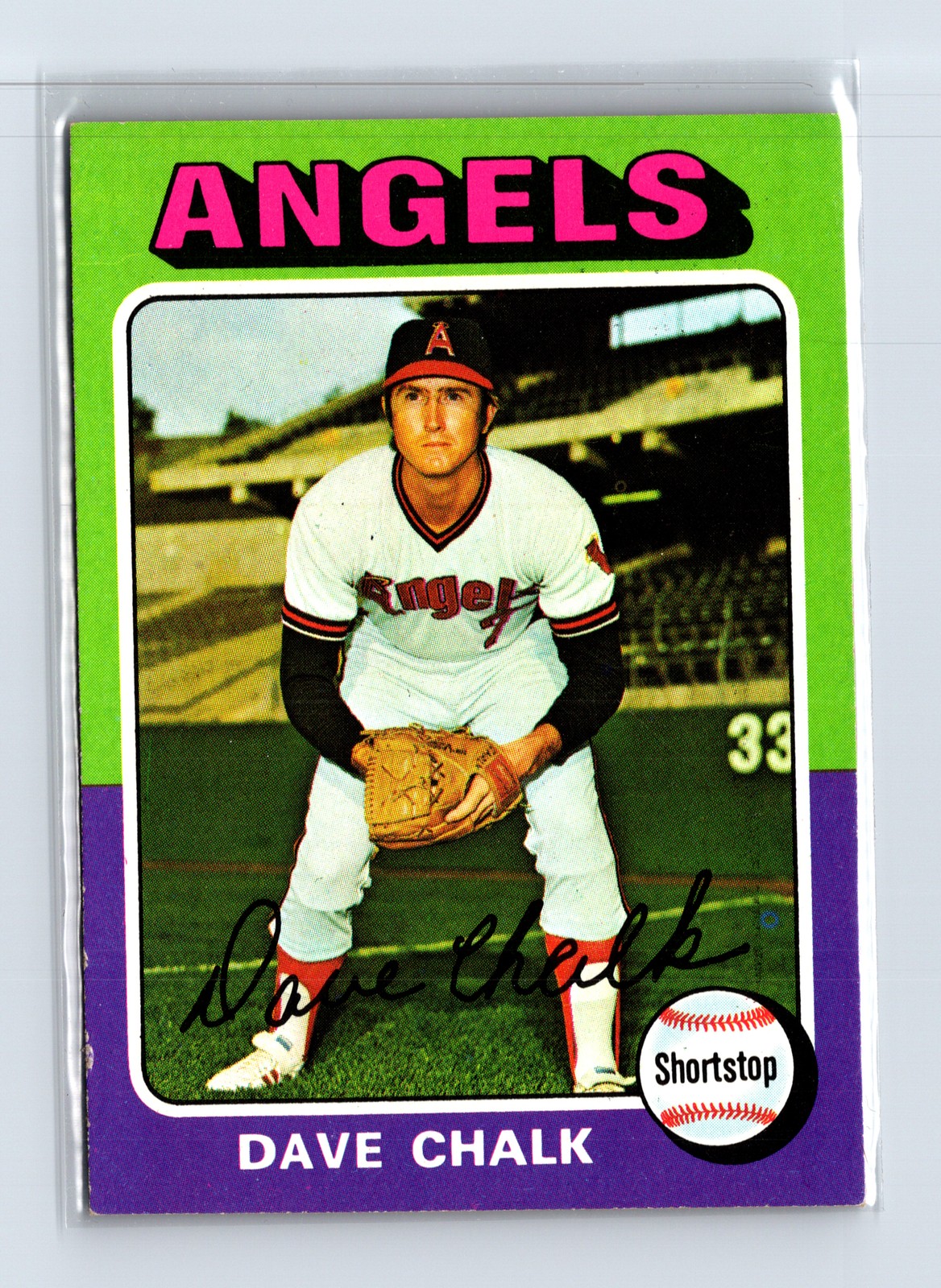 1975 Topps Baseball - SET BREAK - #64 Dave Chalk