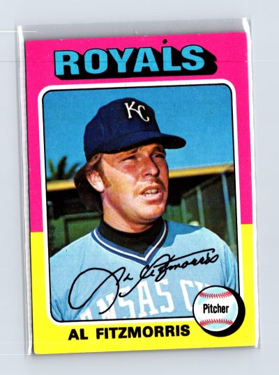 1975 Topps Baseball - SET BREAK - #24 Al Fitzmorris
