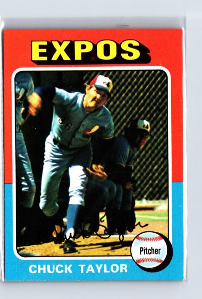 1975 Topps Baseball - SET BREAK - #58 Chuck Taylor