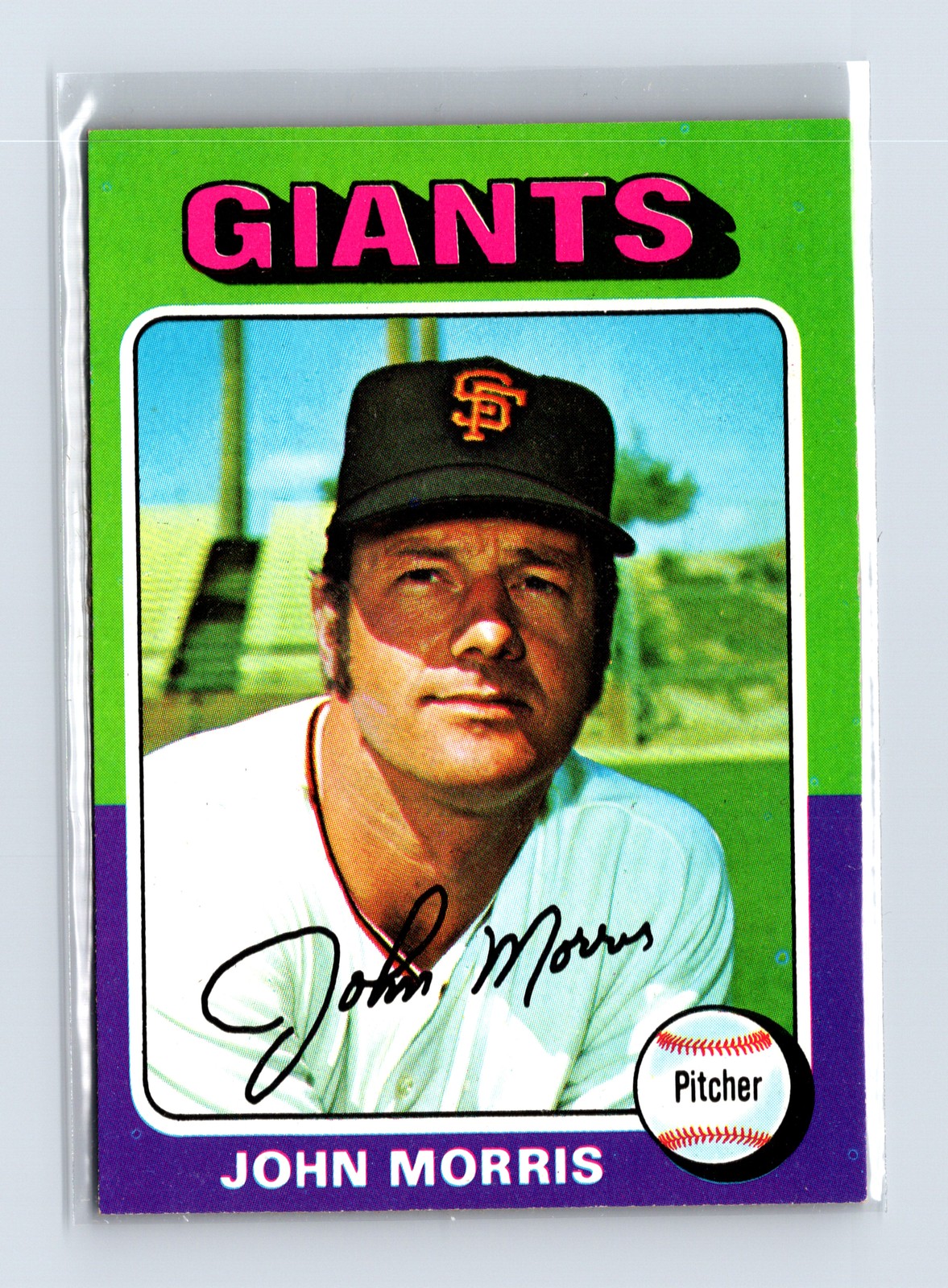 1975 Topps Baseball - SET BREAK - #577 John Morris