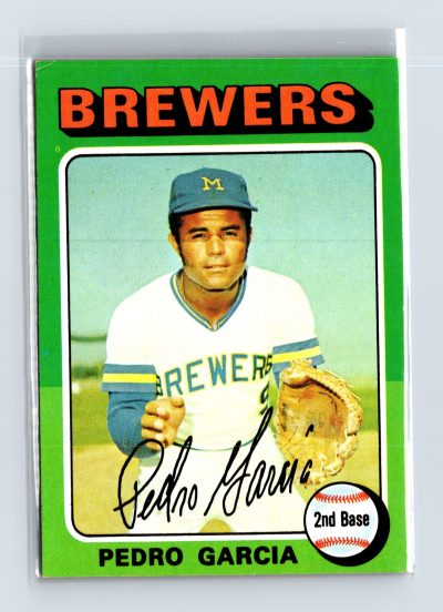 1975 Topps Baseball - SET BREAK - #147 Pedro Garcia