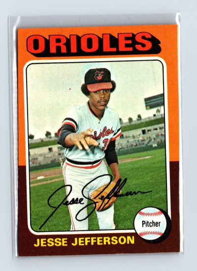 1975 Topps Baseball - SET BREAK - #539 Jesse Jefferson