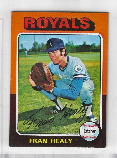 1975 Topps MINI Baseball - SET BREAK - Fran Healy #251