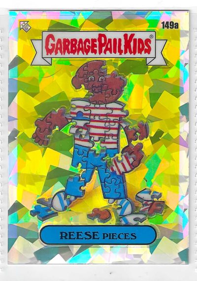 2021 Garbage Pail Kids Chrome Series 4 Reese Pieces Atomic Refractor #149a/#149b